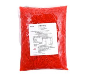 Wel-Pac Beni Shoga Pickled Ginger 1x1kg